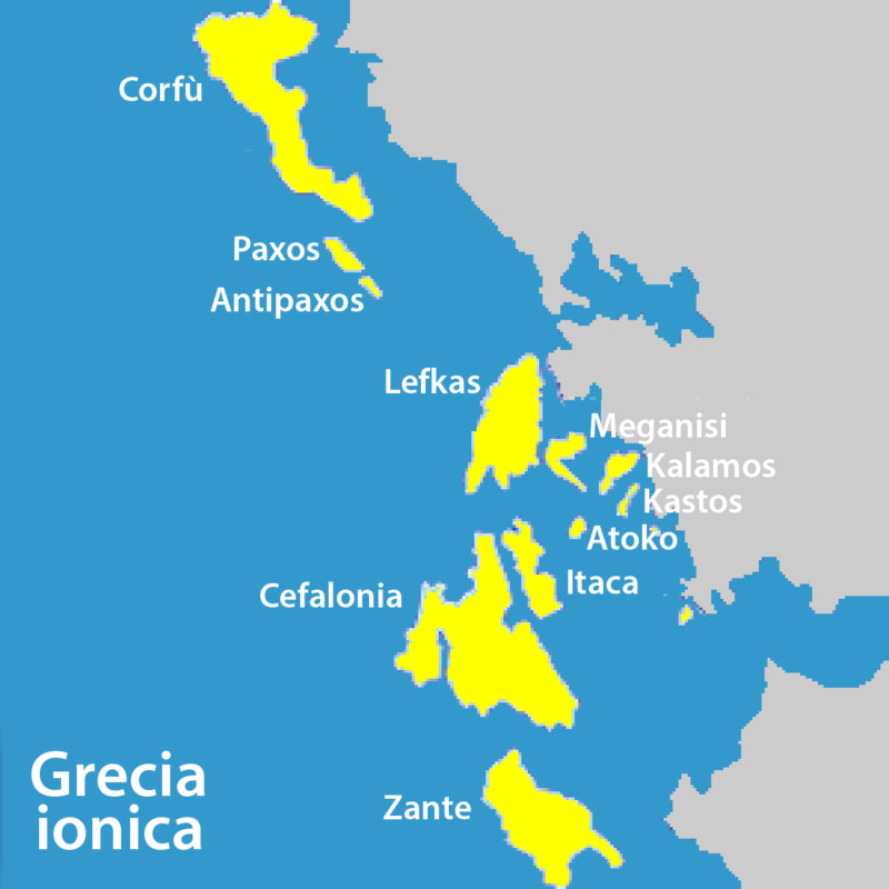 Grecia ionica in barca a vela